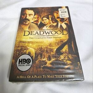 Deadwood- 1st Season Complete DVD 6 Disc Set- SEALED In Plastic Shrink Wrap